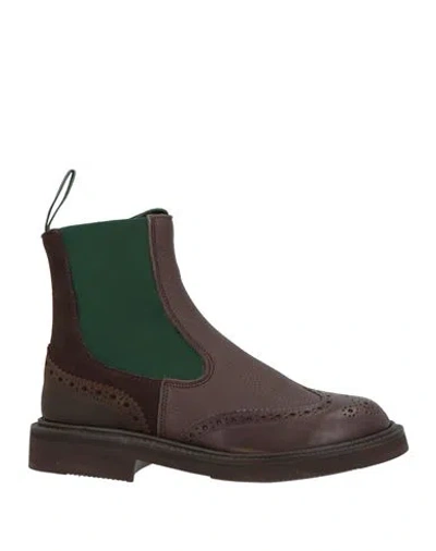 Tricker's Woman Ankle Boots Chocolate Brown Size 6.5 Soft Leather