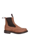 Tricker's Woman Ankle Boots Tan Size 6.5 Soft Leather In Brown