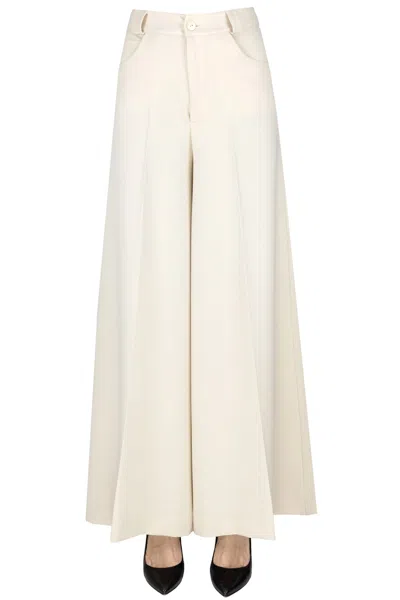 Tricot Chic Culotte Trousers In Neutral