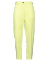 Tricot Chic Woman Jeans Lime Green Size 6 Cotton, Polyester, Elastane In Green