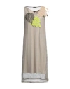 Tricot Chic Woman Midi Dress Sand Size 6 Polyamide, Lurex In Beige