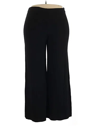 Pre-owned Tricot Chic Wool Pants In Black