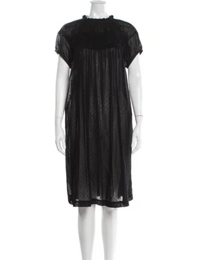 Pre-owned Tricot Comme Des Garcons 2017 Knee-length Dress In Black