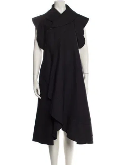 Pre-owned Tricot Comme Des Garcons 2020 Long Dress In Black