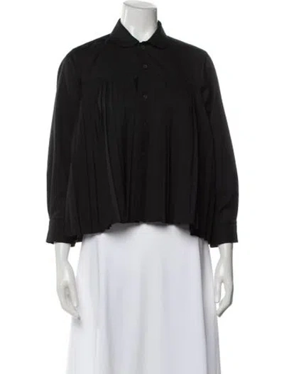 Pre-owned Tricot Comme Des Garcons 2020 Three-quarter Sleeve Top In Gray