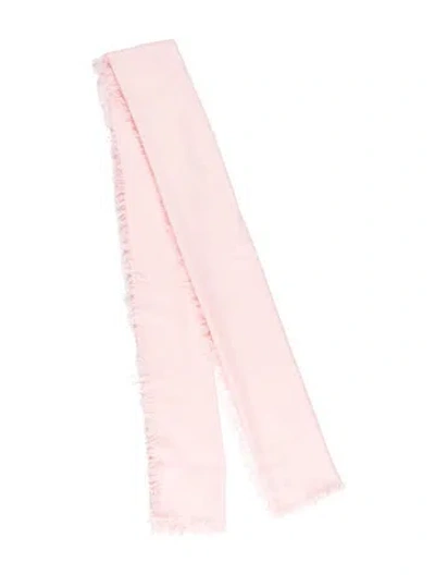 Pre-owned Tricot Comme Des Garcons Cashmere Scarf In Pink