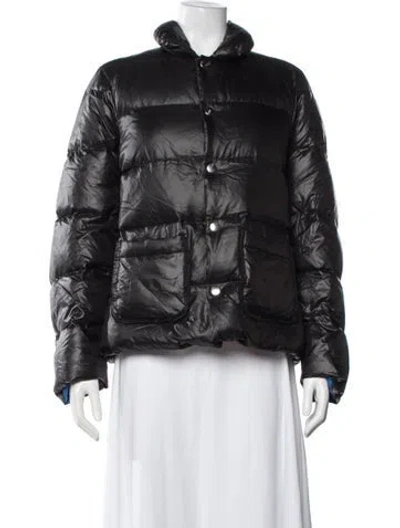 Pre-owned Tricot Comme Des Garcons Down Jacket In Black