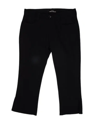 Pre-owned Tricot Comme Des Garcons Flared Pants In Black