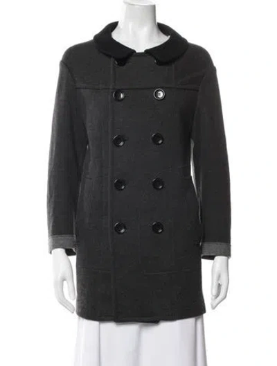 Pre-owned Tricot Comme Des Garcons Jacket In Gray