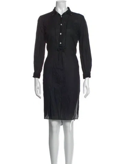 Pre-owned Tricot Comme Des Garcons Knee-length Dress In Black