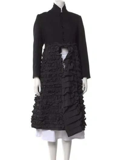 Pre-owned Tricot Comme Des Garcons Long Dress In Black