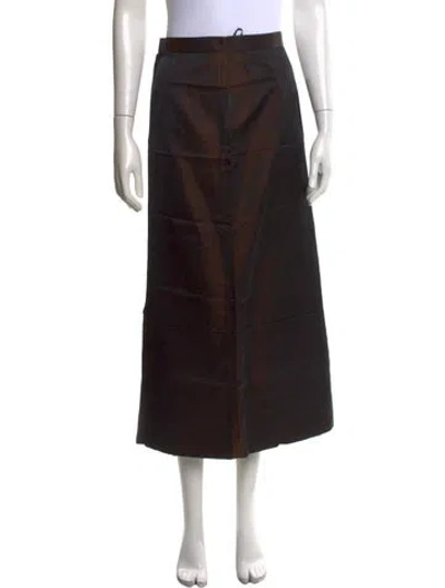 Pre-owned Tricot Comme Des Garcons Long Skirt In Black
