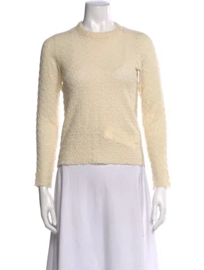 Pre-owned Tricot Comme Des Garcons Nylon Crew Neck Top In Neutral
