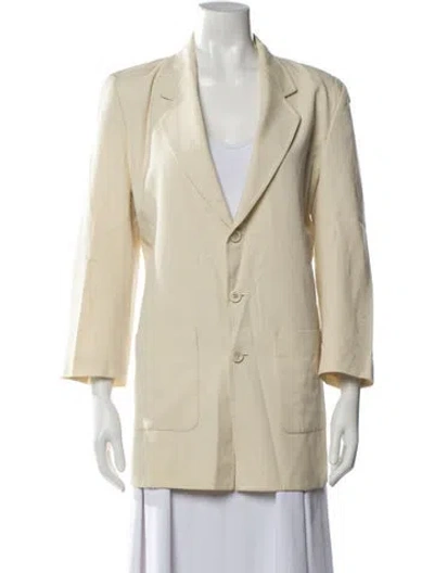 Pre-owned Tricot Comme Des Garcons Vintage 1980's Blazer In Neutral