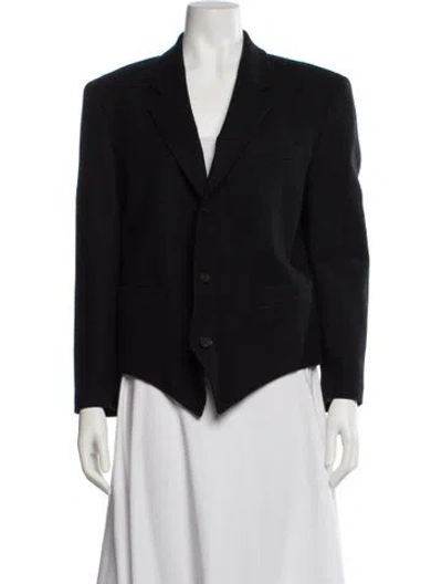 Pre-owned Tricot Comme Des Garcons Vintage 1990's Blazer In Black