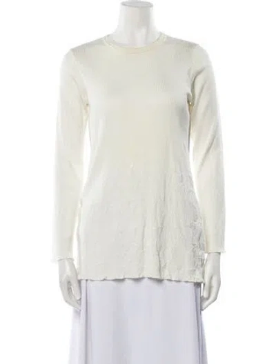 Pre-owned Tricot Comme Des Garcons Vintage 1993 Top In Neutral