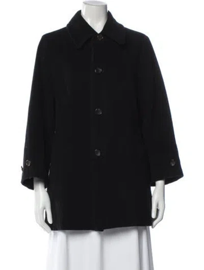Pre-owned Tricot Comme Des Garcons Vintage 1995 Coat In Black