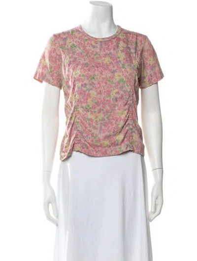 Pre-owned Tricot Comme Des Garcons Vintage 2000 T-shirt In Pink