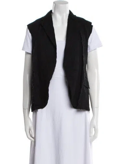 Pre-owned Tricot Comme Des Garcons Vintage 2007 Vest In Black
