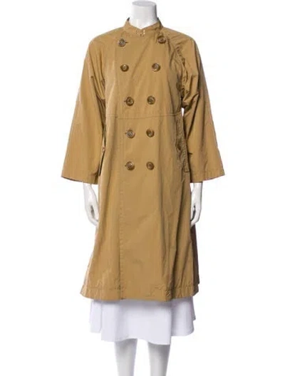Pre-owned Tricot Comme Des Garcons Vintage 2019 Trench Coat In Neutral