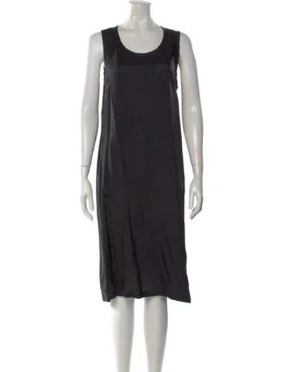 Pre-owned Tricot Comme Des Garcons Vintage Knee-length Dress In Black