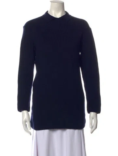 Pre-owned Tricot Comme Des Garcons Vintage Late 1990's - Early 2000's Sweater In Blue