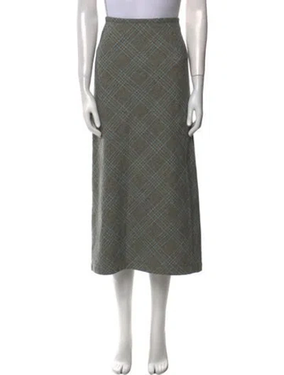 Pre-owned Tricot Comme Des Garcons Vintage Midi Length Skirt In Multi