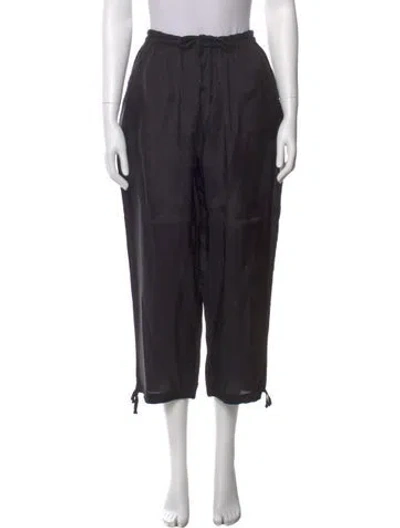 Pre-owned Tricot Comme Des Garcons Wide Leg Pants In Black