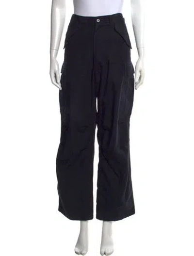 Pre-owned Tricot Comme Des Garcons Wide Leg Pants In Black