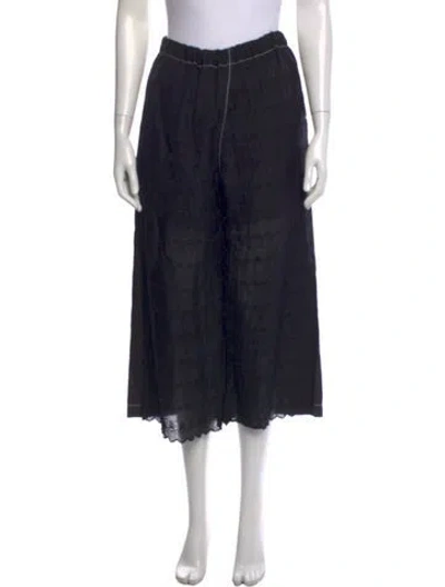 Pre-owned Tricot Comme Des Garcons Wide Leg Pants In Multi