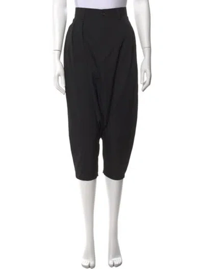Pre-owned Tricot Comme Des Garcons Wool Knee-length Shorts In Black