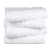 Trident 100% Cotton Soft And Absorbent 4-pc. Quick Dry Bath Towel In White