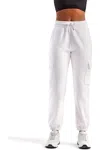 Tridri Riley Cargo Jogger In White