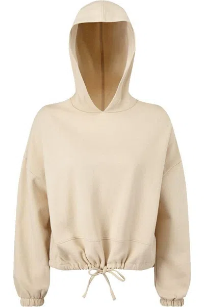 Tridri Women's Cropped Maria Hoodie In Neutral