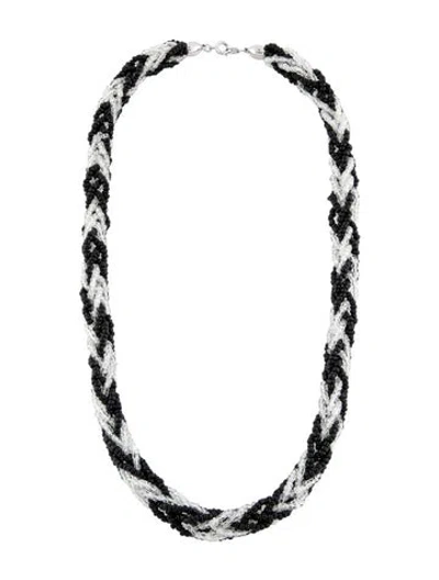 Pre-owned Trifari Bead Strand Necklace, 23.5" In Multi