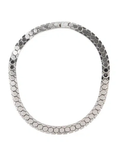 Pre-owned Trifari Chain Necklaace, 15.5" In Multi