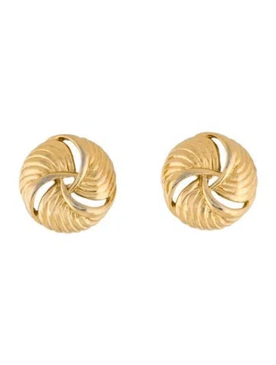 Pre-owned Trifari Clip On Earrings In Multi