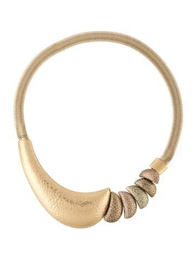 Pre-owned Trifari Collar Necklace, 15.5" In Multi