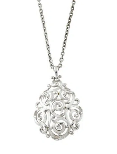 Pre-owned Trifari Pendant Necklace, 28" In Multi
