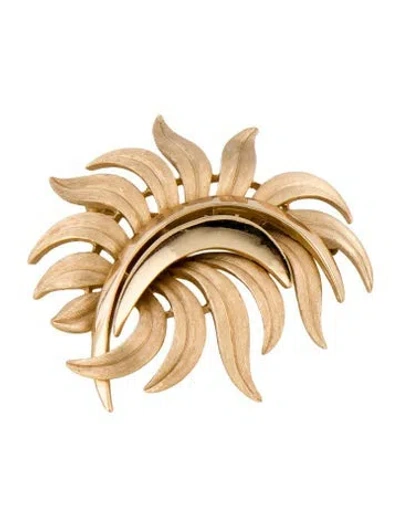 Pre-owned Trifari Pin Brooch In Multicolor