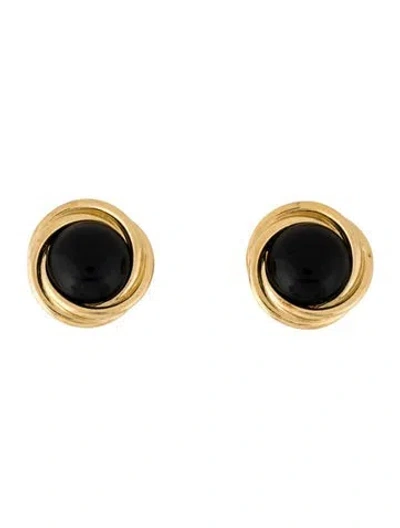 Pre-owned Trifari Resin Clip On Earrings In Multi