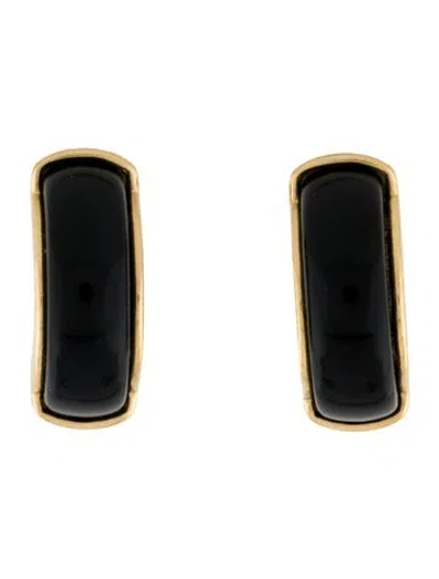 Pre-owned Trifari Resin Stud Earrings In Multi