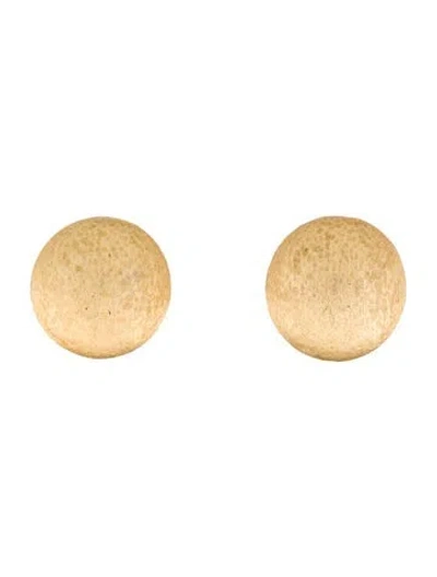 Pre-owned Trifari Round Clip-on Earrings In Multi