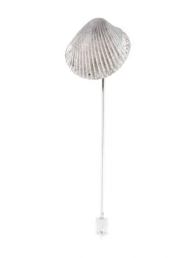 Pre-owned Trifari Shell Pin In Multicolor