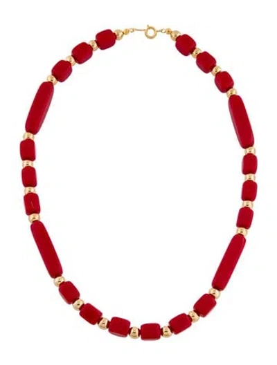 Pre-owned Trifari Vintage Beaded Long Station Necklace, 18"