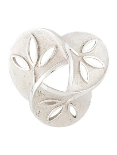 Pre-owned Trifari Vintage Brooch Pin In Multicolor