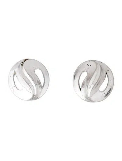 Pre-owned Trifari Vintage Clip-on Earring In Multicolor