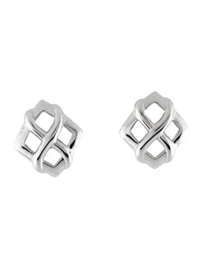 Pre-owned Trifari Vintage Clip-on Earrings In Multicolor