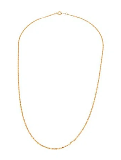 Pre-owned Trifari Vintage Rope Chain Necklace, 24.75" In Multi
