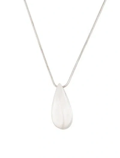 Pre-owned Trifari Vintage Teardrop Pendant Necklace, 19.25", 19.25" In Multicolor